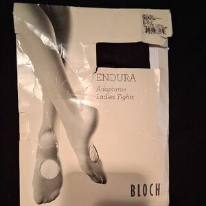 Bloch Black Adaptatoe Ladies Tights 🩷